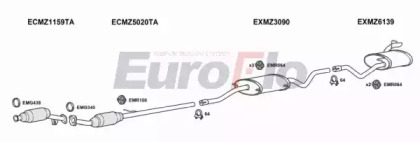 Система выпуска ОГ EuroFlo MZVIT21D 7008D03